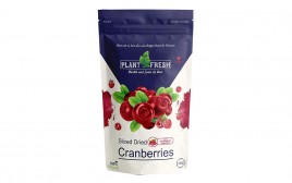 Plant Fresh Sliced Dried Cranberries   Pack  120 grams